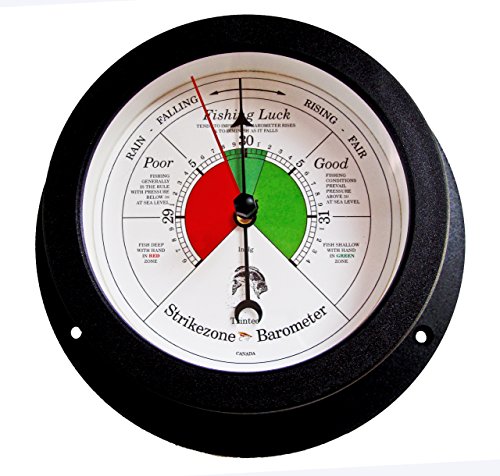 Trintec Nautical Marine Vector Collection Fishing Barometer (White Dial) Vec-04W-Fb Indicator #TOP2