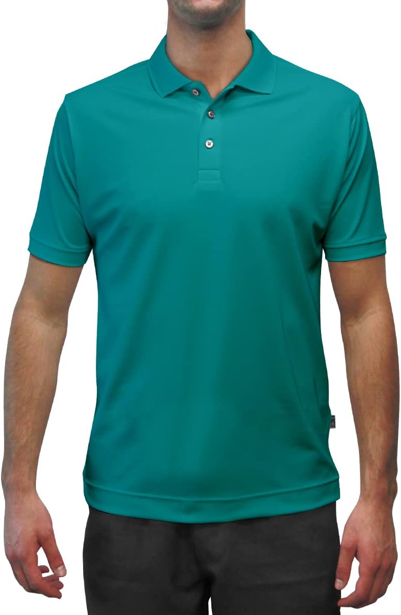 Dry Fit Short Sleeve Golf Polo Shirt for Men, Moisture Wicking Performance, Great for Sports and Outdoor Activities - ProDry