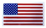 Pro-Tuff Decals 20 Mil American Flag Helmet Decal Set (50 Decals) for Football, Baseball, Lacrosse, Hockey Helmets