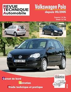 Livres Couvertures de E.T.A.I - Revue Technique Automobile B721.5 - VOLKSWAGEN POLO - 2005 à 2009