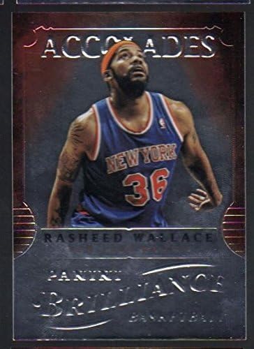 2012-13 Panini Brilliance Basketball Accolades #16 Rasheed Wallace NY Knicks