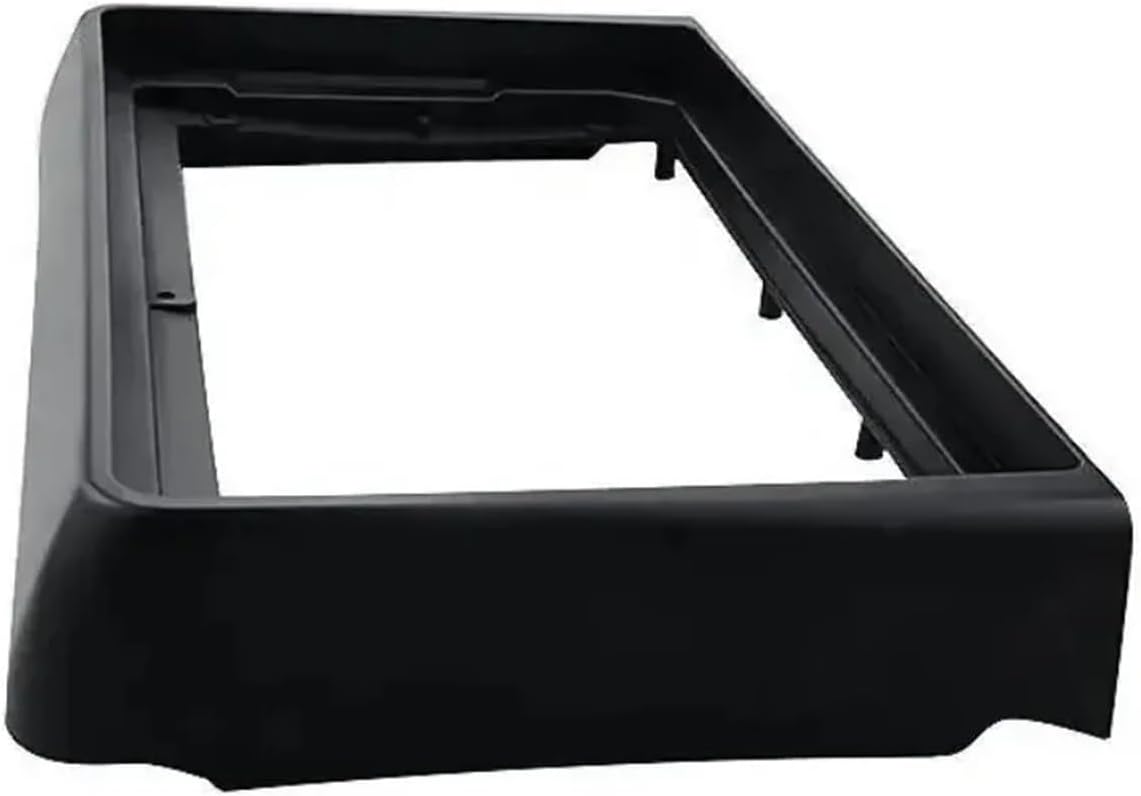 Car Radio Panel Car Audio Frame Adapter Fit for Hyundai Sonata 9" Big Screen 2DIN Fitting Panel Frame Kit Durable(Black)
