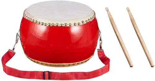 Miniatura 9 de Juego de 1 batería para niños, tambor para niños, tambor de bebé, tambor de mano para niños, juego de batería de juguete musical con palos y