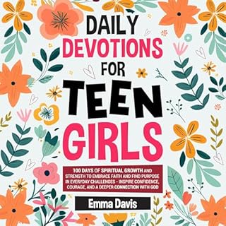 Daily Devotions for Teen Girls Audiobook By Emma Davis cover art