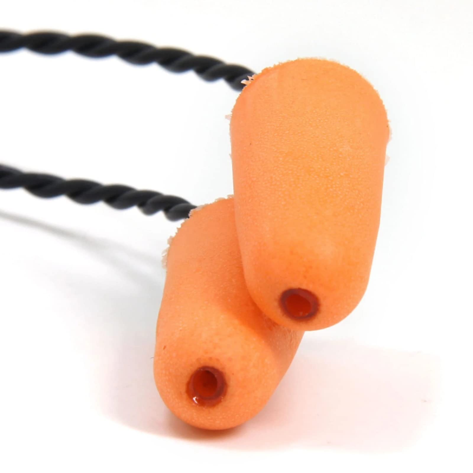 Écouteurs de radios de course, écouteurs mono à réduction du bruit à armature équilibrée en mousse pour radios de course, communications électroniques, prise de 0,3 cm (ligne noire)