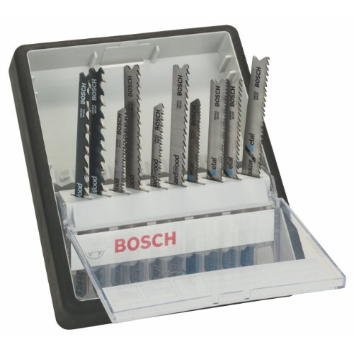 BOSCH 2607010542 - Hoja de sierra de calar Wood&Metal T: Robustline 10 uds