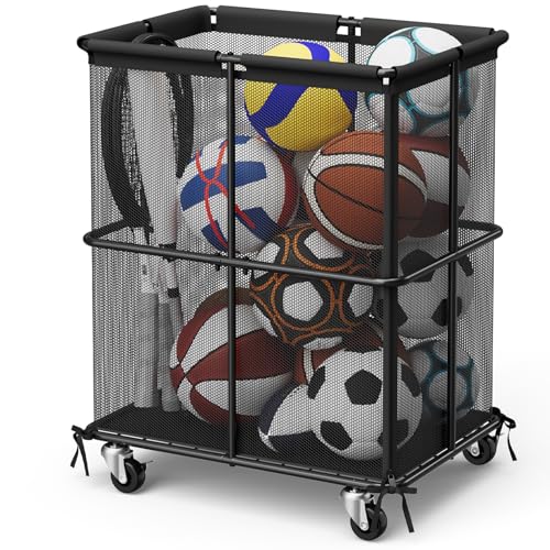 Smusei Rolling Ball Storage Cart