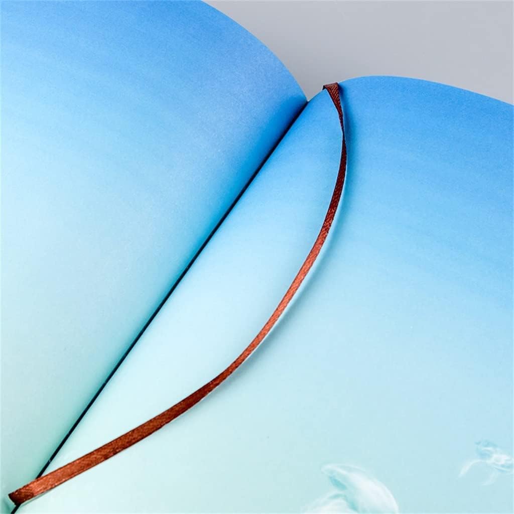 Notebook A5 Blank Color Art Drawing Papers Journal Note Book Diary Notepad Stationery Gifts (Color : D, Size : 13X19CM)