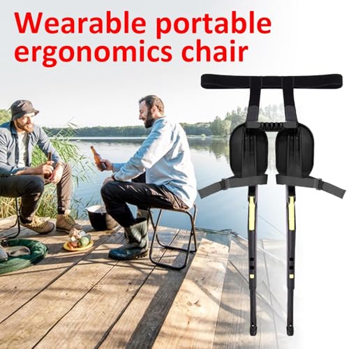 Silla portátil sin silla ergonómica y plegable para peluqueros 4