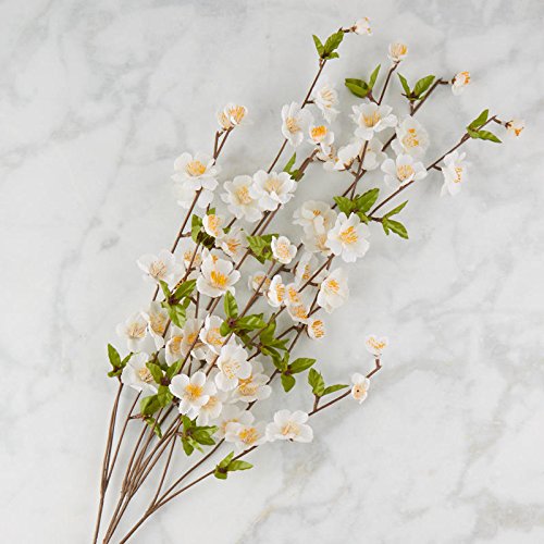 Amazon.com: Factory Direct Craft Artificial White Peach Blossom