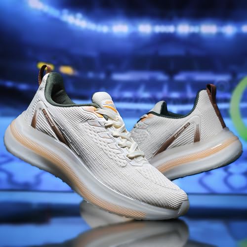 Image of ASIAN Powerplay-30 Men's Running Shoes | Lightweight Knit Upper, TPU Frame for Lateral & Arch Support, Memory Foam Bounce Insole | Ideal for Gym, Travel, Running & Walking