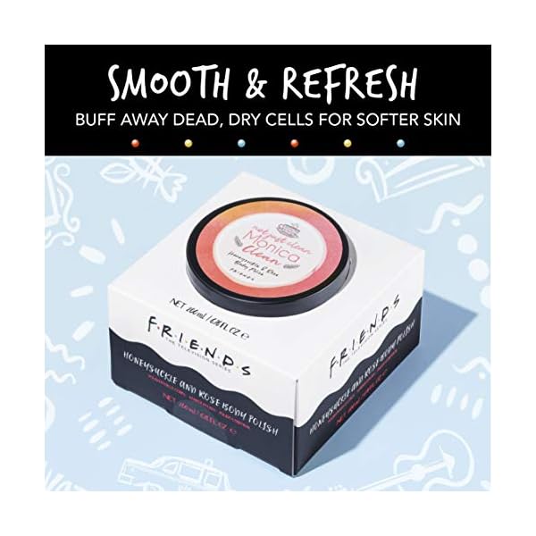 Friends TV Show Body Polish 200ml - Honeysuckle and Rose Scented 