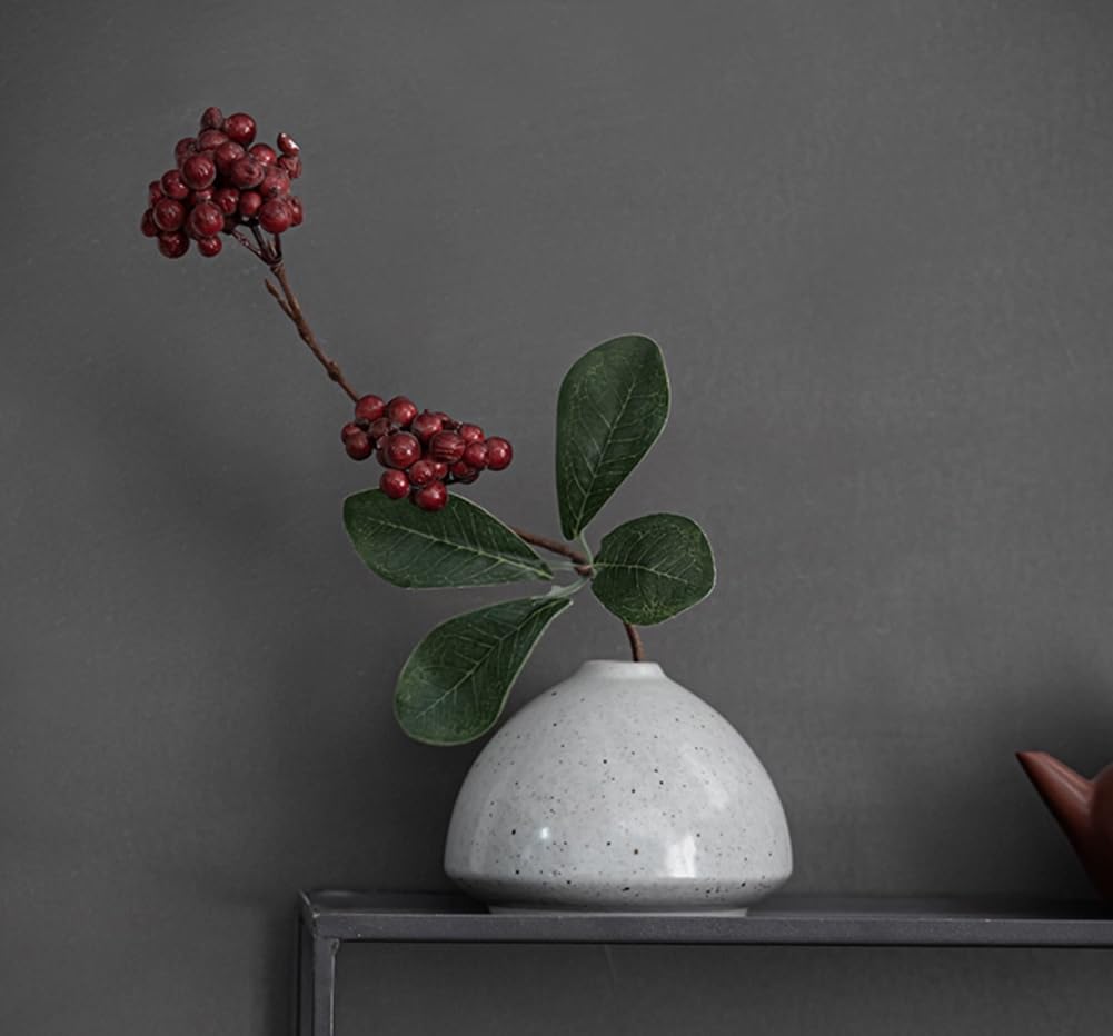DDMDBYHRY Japanese Style Ceramic Flower Vase Small Ikebana Flower