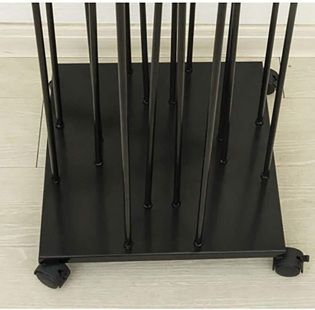 Kleiderbügel-Aufbewahrungs-Organizer, Kleiderbügelständer, Wäscheraum-spezifischer Kleiderbügelständer aus Metall und Schmiedeeisen for Ordnen von Kleiderbügeln, Kleideraufbewahrungsbox