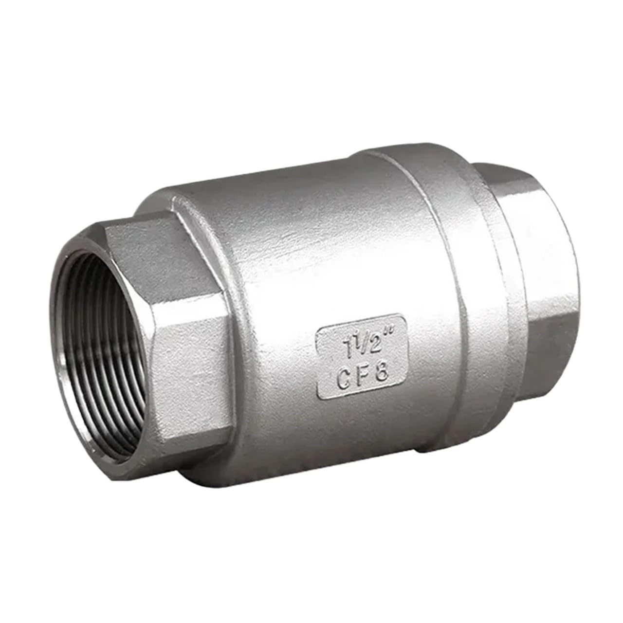 Clapet anti-retour vertical inox pour sécuriser l'arrosage et la pompe du jardin