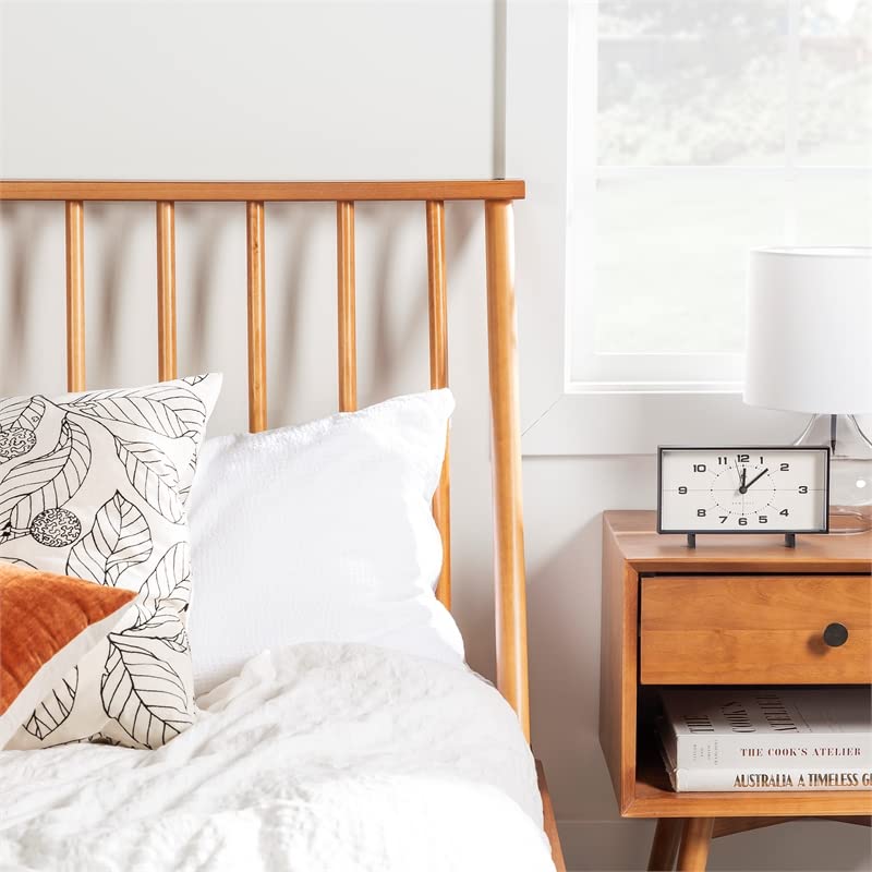 Walker Edison Lennon Platform, Queen, Caramel