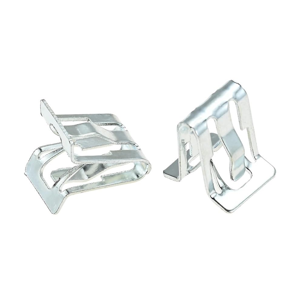 GLBMLMTHZP 15pcs Universal Car Dashboard DVD Interior Trim Plate Fixed Steel Clip Buckle Fixing Clips Fastener Accessories