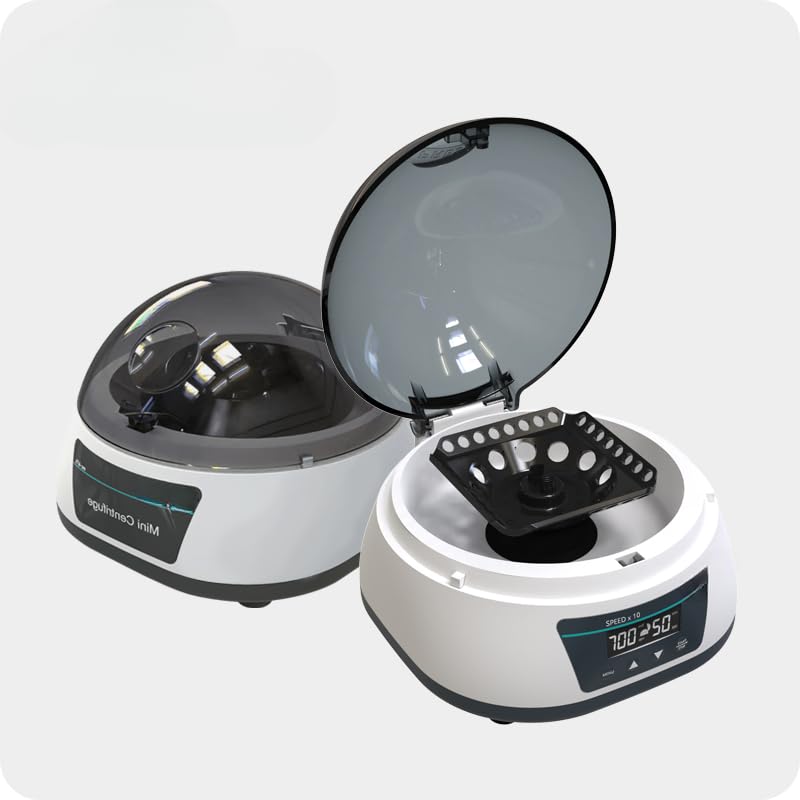 Mini Centrifuge - Compact High Speed Laboratory Centrifuge - Various Rotor Sizes 4000-12000RPM (MC-4S(4000rpm))