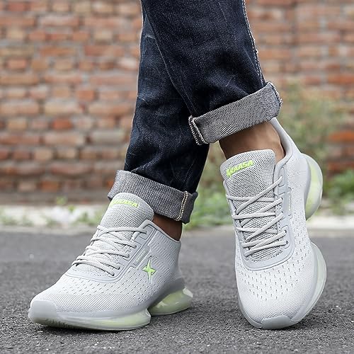 Image of Kraasa RunPro Running Shoes for Men | Soft Cushioned Insole | Walking & Gym Shoes with Max Cushion Technology | Lace Up Sneakers for Men
