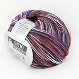 17 Maschen x 26 Reihen auf 10 cm