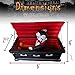 Halloween Haunters Animated 6 Foot Long Inflatable Black Coffin with a Rising Dracula Vampire Yard Prop Decoration with LED Lights - Indoor Outdoor Lawn Graveyard Cemetery Blow Up Haunted House Party