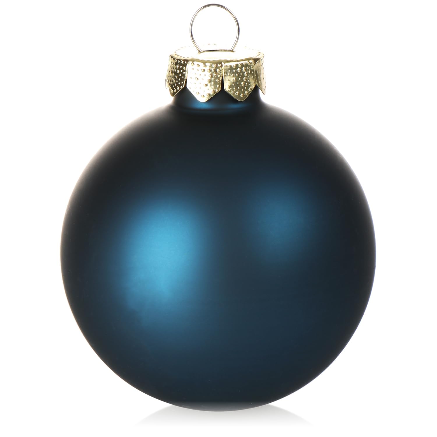 com-four® 24x Bolas de Navidad - Bolas de Cristal Auténtico para Navidad, Adornos para el Árbol de Navidad, Ø 6 cm