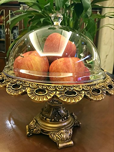 Highly Transparent Acrylic Food Cover Fresh Food Cover Snack Display Cover Food Domes Cake Cover (26Cm(10Inch)) #TOP2