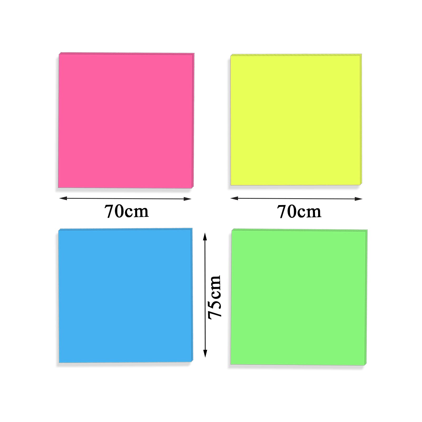 Markeerstiften, 10 rollen highlight-strips, fluorescerende Markeerstiften, 10 rollen highlight-strips, fluorescerende