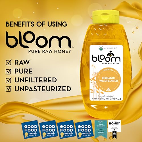 Miel Pura Orgánica Natural Bloom Wildflower 32oz miniatura 7