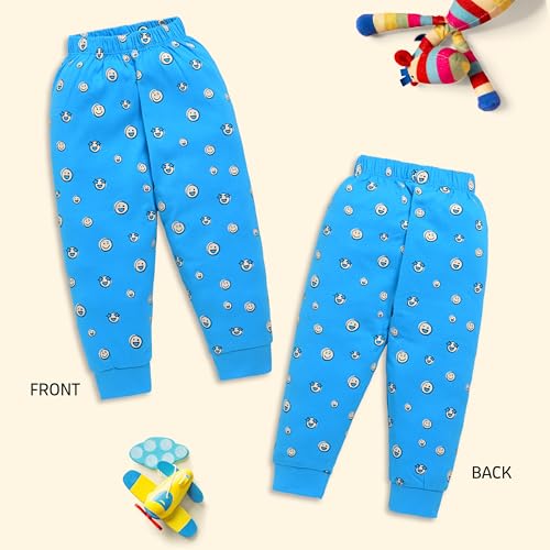 Image of LuvLap Baby Boys & Girls 100% Cotton Pyjama Sets, Pack Of 4