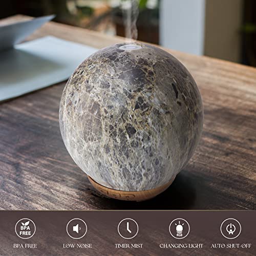 Arvidsson Glass Essential Oil Diffuser, Diffusers For Essential Oils, 150Ml Ultrasonic Aromatherapy Diffuser, Gift Ideas #TOP2