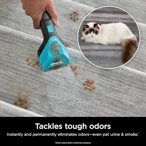 Image of Shark Deep Clean Pet Formula for All Upright and Portable Carpet Cleaners,Formulated for All Carpets,Upholstery & Area Rugs,Tackles Tough Pet Messes and Odors,48oz,EXCP48,(Pack of 4)
