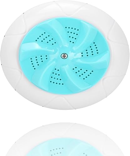 Lavadora de turbina portátil, alimentada por USB, adecuada para viajes y lavandería de niños, evita el enrollamiento, fácil de transportar (verde)