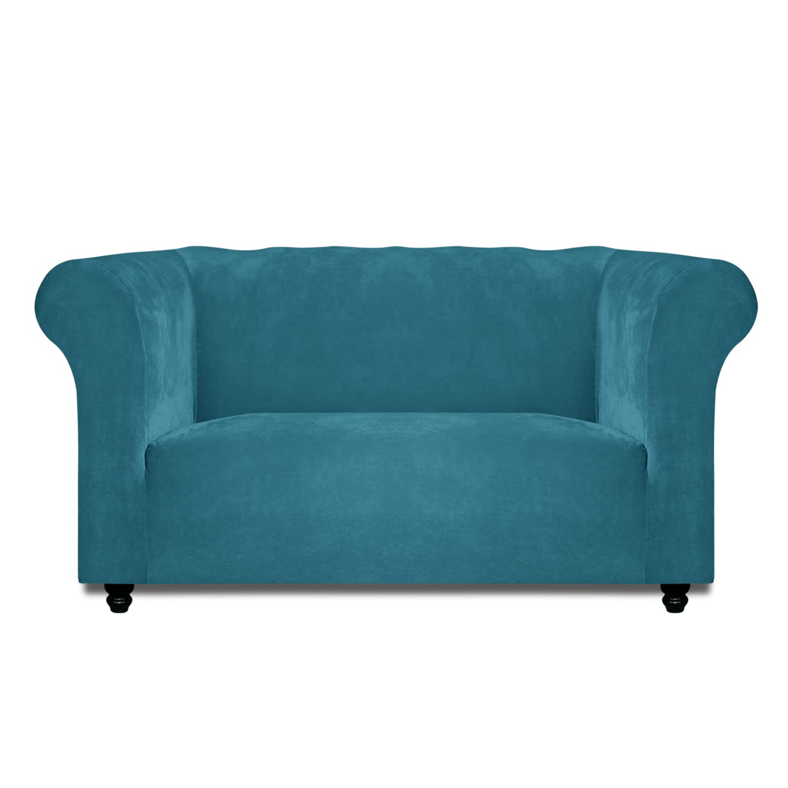 EasyGoing Stretch Velvet Chesterfield Style Couch Slipcover for Living