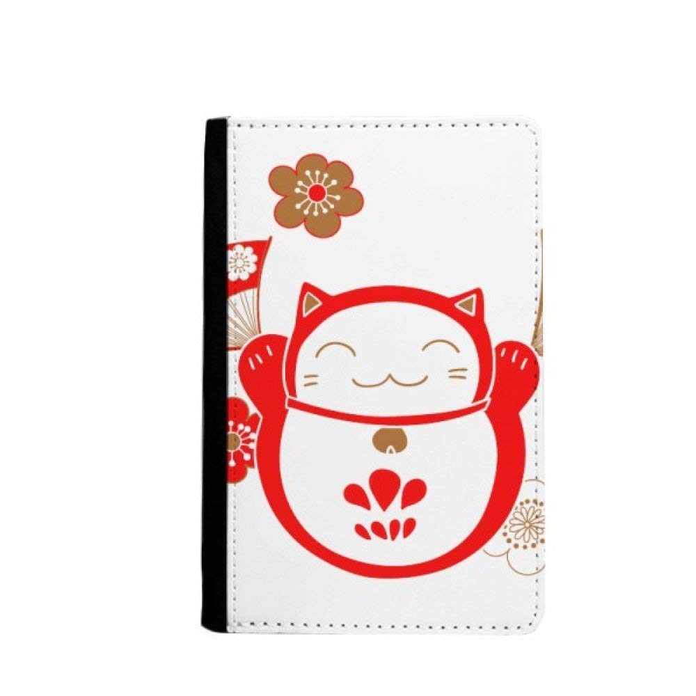 Portefeuille de voyage chat et fleur japonaise le cadeau idéal