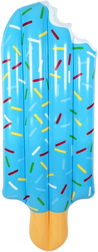 浮き輪 インフレータブルアイスクリームフローティングベッドポリ塩化ビニールインフレータブルウォーターハンモックをフローティングインフ