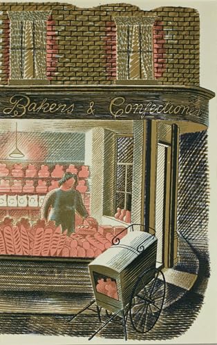 Toile les Boulangers et Pâtissiers par Eric Ravilious | Décoration murale pour cuisine et salon