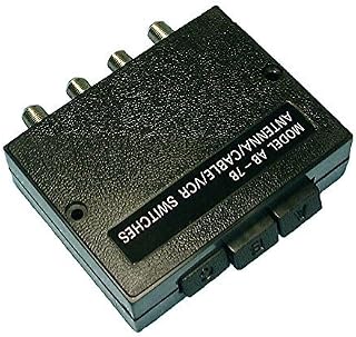 Philmore Deluxe High Isolation 3-Way Coaxial A/B Switch Fully Shielded with Zinc Die