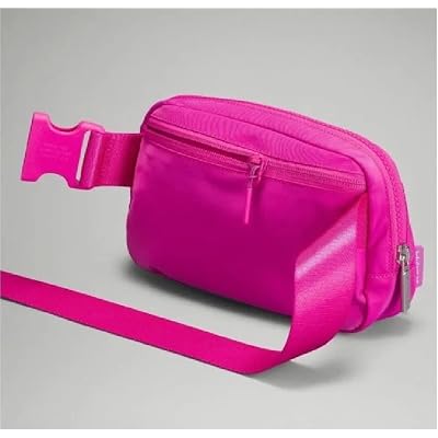 LULULEMON Everywhere Belt Bag 1 Litre (Stacked Jacquard Black Cherry Nocturnal Teal)