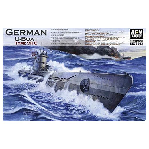 Unbekannt AFV de Club se73503 – Maqueta de Submarino Type VII C