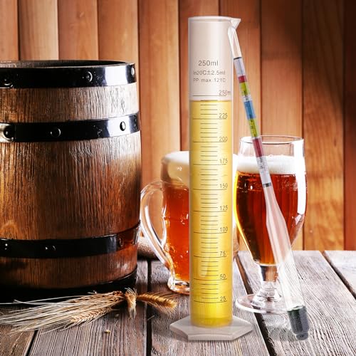 AOZ LIbei Hidrômetro Mead Wine Beer Brewing Ale Making Kombucha Kit, Acessórios Para Teste De Álcool