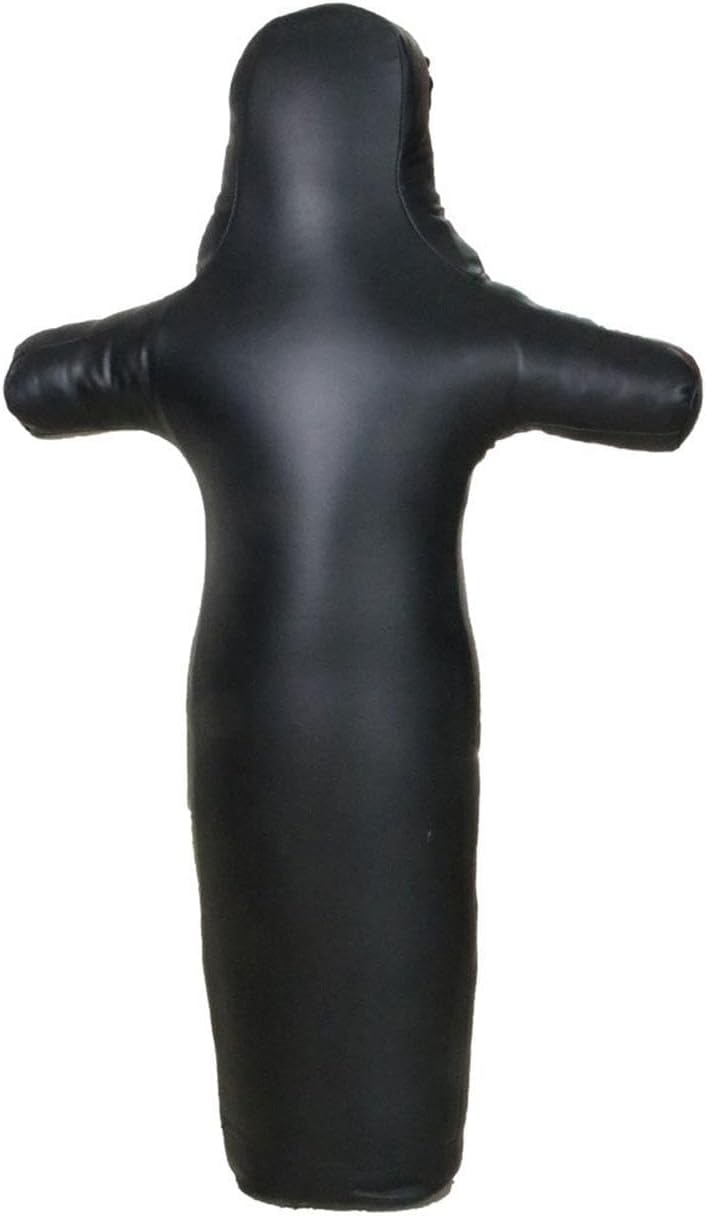 MMA Grappling Dummy Bag Wrestling Dummy Unfilled for Adults and Beginners Kick Boxing Practice Training Dummy PU Leather
