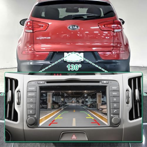 Image of 95750-3W100 Rear View Backup Camera Replacement for Kia Sportage 2011-2014 Replaces 95750-3W000 by GreenYi