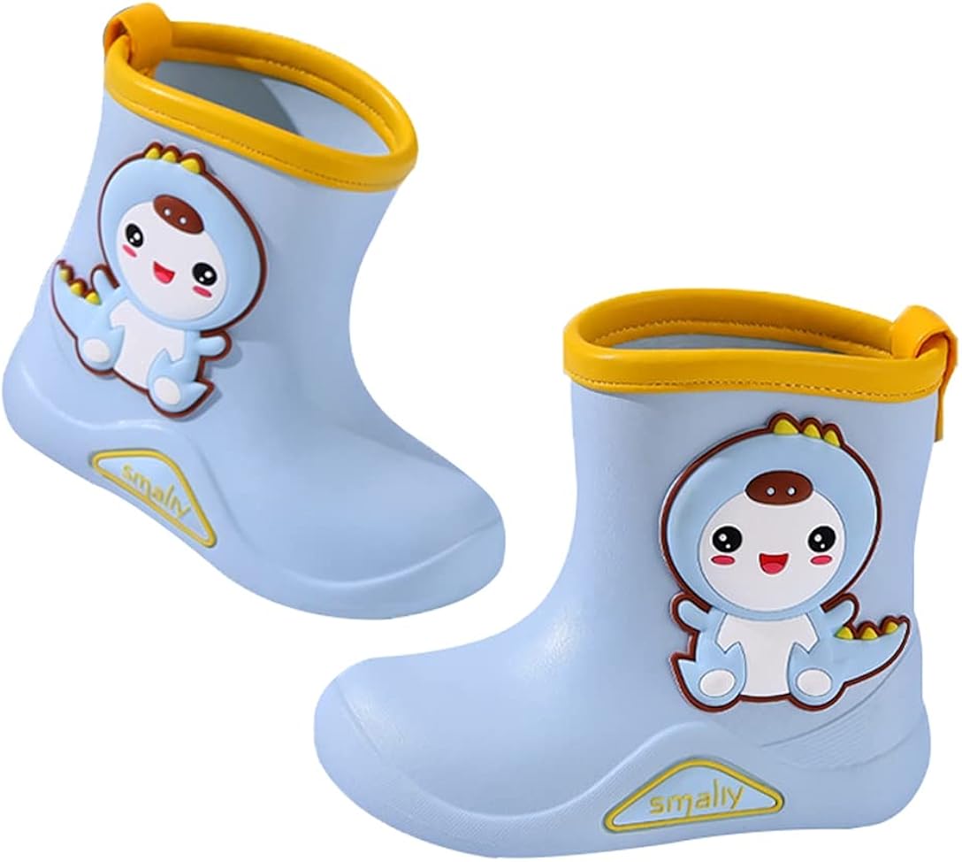 Rainfreem レインブーツ キッズ 滑り止め レインシューズ 軽量 雨靴 男の子 柔らか 雨具 女の子 可愛い 通園 通学 アウトドア 2歳 6歳 梅雨対策 13 5cm 19cm 新品本物