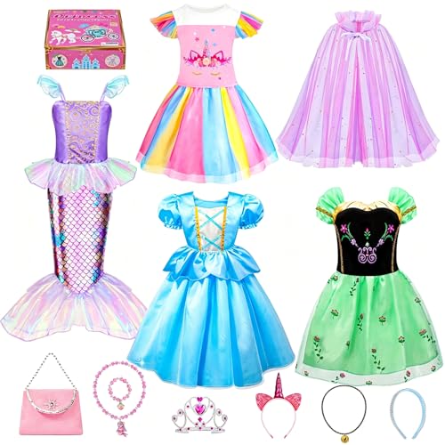 Meland Princess Dress Up for Girls - Dress Up Clothes
