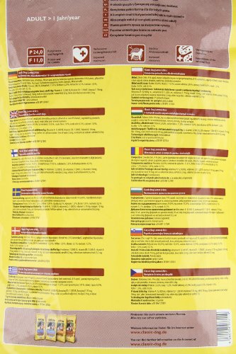 Classic Dog Hundenahrung & Hundefutter aus Lamm & Reis 15kg – hypoallergenes Trockenfutter für empfindliche Hunde – Schonkost bei Allergien & Magen-Darm-Problemen – Dog Food