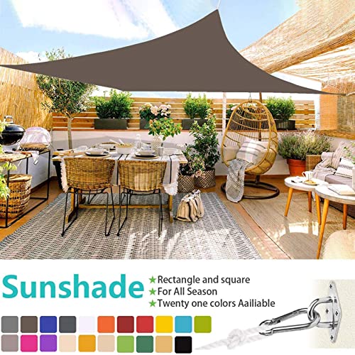 Voile d'ombrage rectangulaire imperméable et anti-UV 98% - 5