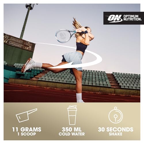 Optimum Nutrition Gold Standard Pre Workout Powder, Energy Drink with Creatine Monohydrate, Beta Alanine, Caffeine and Vitamin B Complex, Nutrition Supplement, Fruit Punch Flavour, 30 Servings, 330 g - Image 5