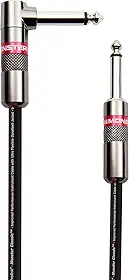 Cabo para Guitarra Violão Baixo Teclado Monster Cable ProLink Classic 12FT 3,6 Metros P10 em L