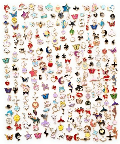 Swasti Resin and Craft 33 Pcs Mix Design Pendant Charms For Key Chain Earring Necklaces Bracelet Diy Crafts And Jewelry Making Accessories-Mix Color Enamel Charms, Multi Swasti Resin and Craft 33 Pcs Mix Design Pendant Charms For Key Chain Earring Necklaces Bracelet Diy Crafts And Jewelry Making Accessories-Mix Color Enamel Charms, Multi